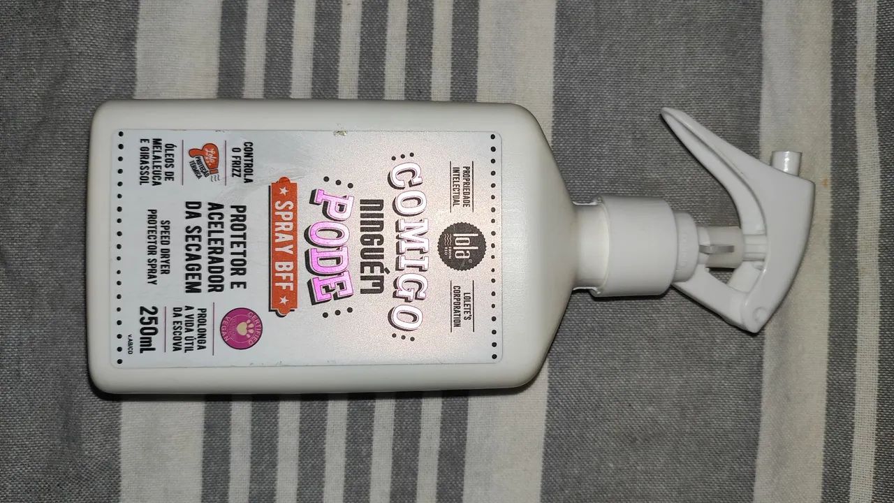 Protetor térmico Lolla e Seca sem frizz Amend