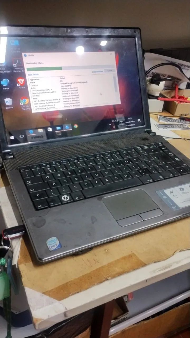 NOTEBOOK CCE CORE2DUO T5800 2.00GHZ 