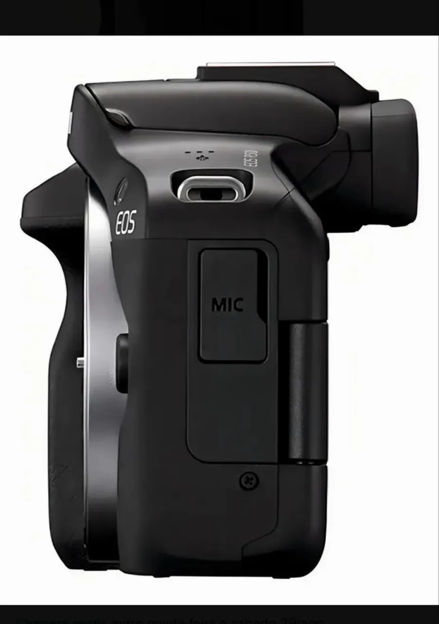 Canon R50 com lente 18-45 e acessórios  - Foto 4
