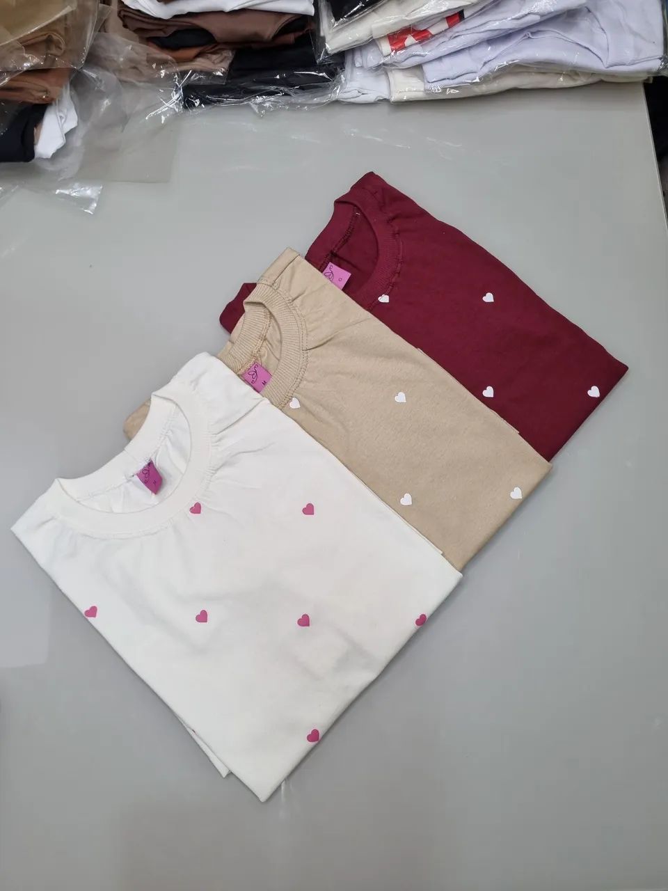 Camiseta coração  - Foto 2