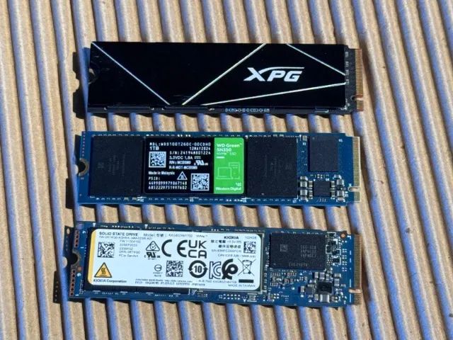 SSD Nvme 1TB! - XPG, Sandisk e Kioxia