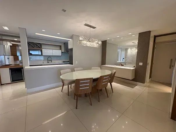 Apartamento 02 suítes com varanda gourmet mobiliado em Alphaville - Foto 5