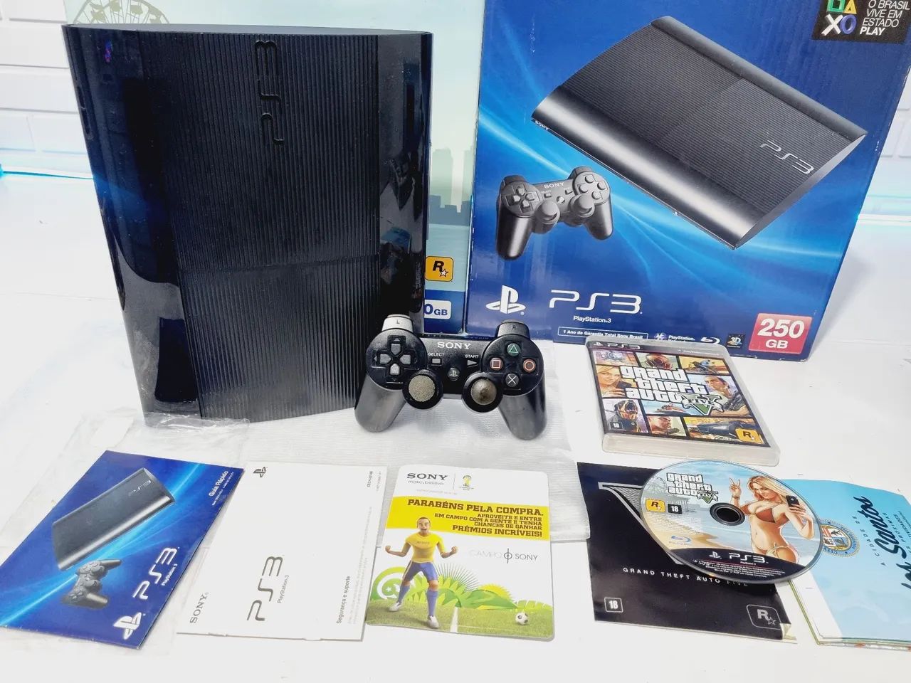 436- PS3 SLIM Ediçao GTA V - Foto 4