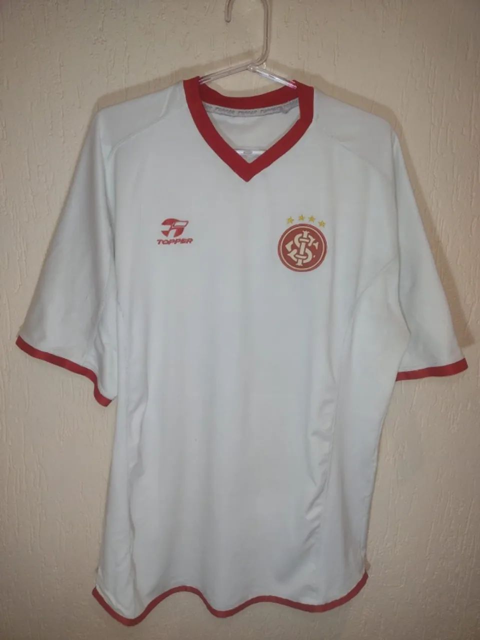 Camisa Internacional 2001 Topper De Jogo #18 - GG