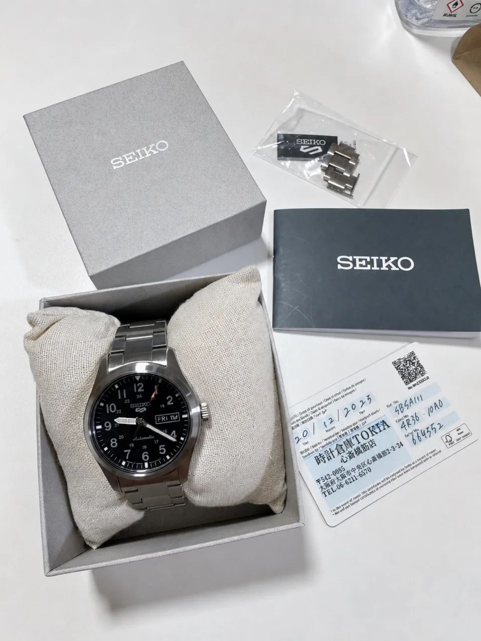 Relógio Seiko 5 Sports Field Automático SBSA111 Completo - Foto 4