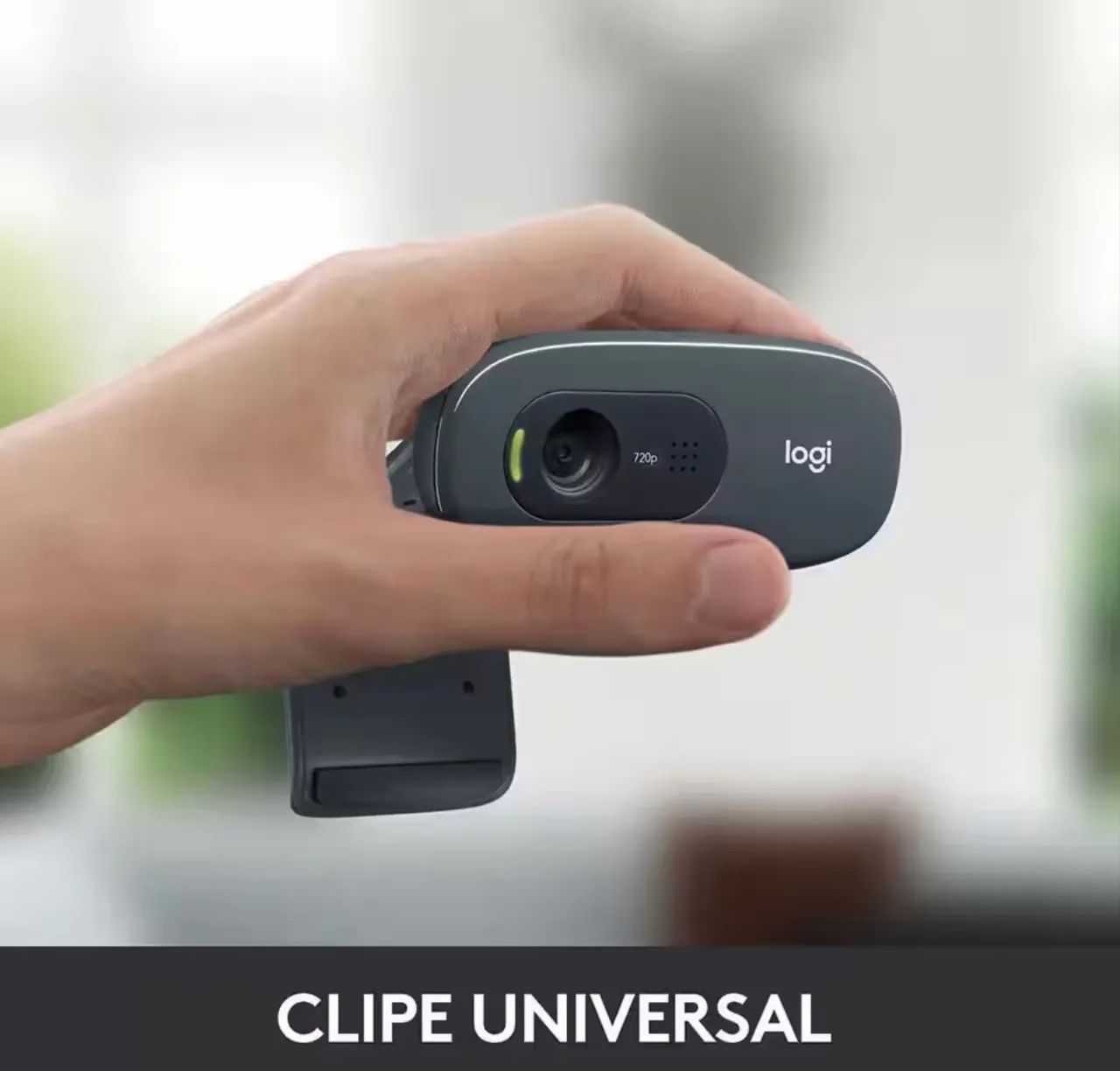 Câmera Logitech C270 720p NOVO! Excelente qualidade de vídeo.  - Foto 5