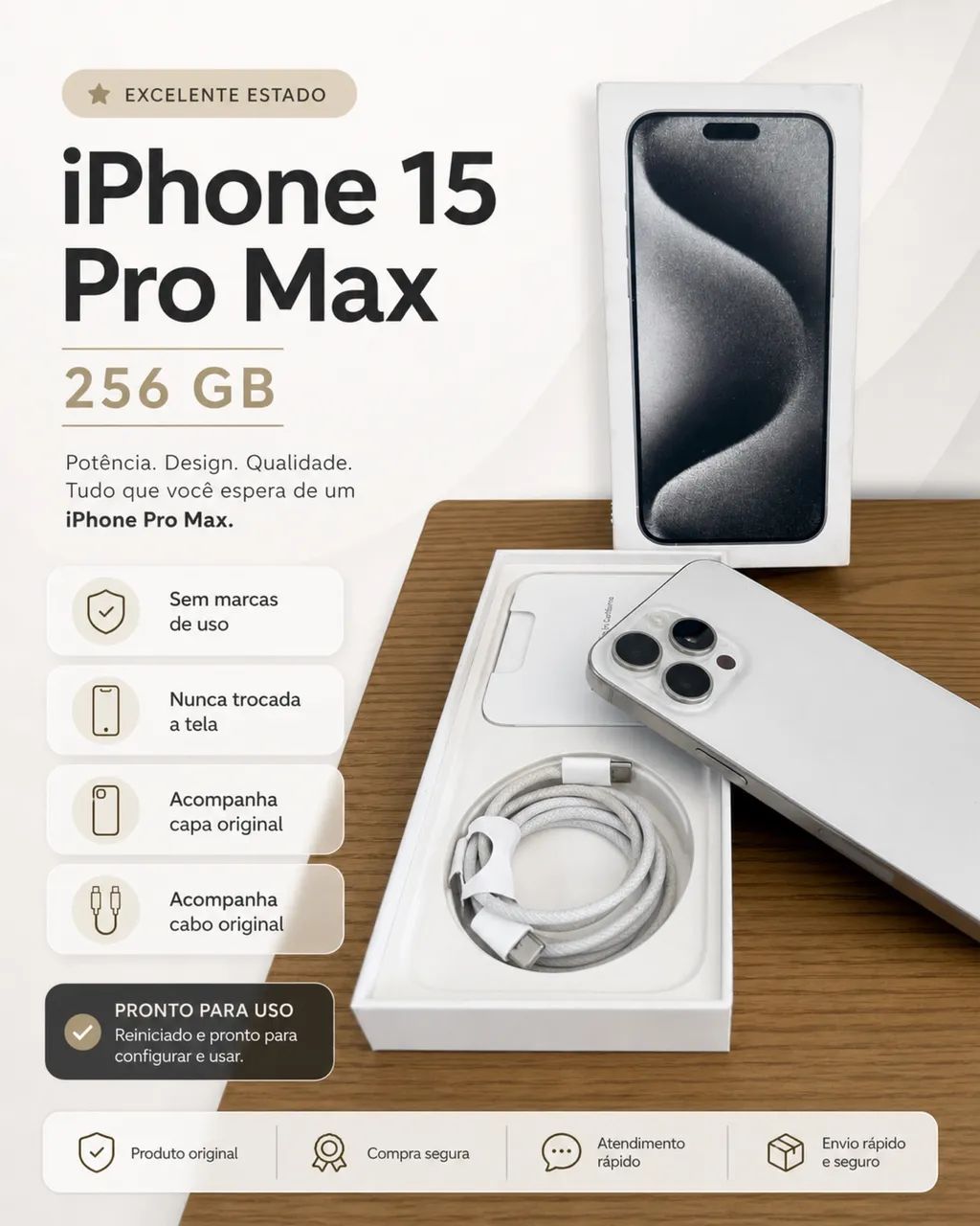 やまやま★iPhone15Pro iPhone 15 Pro Max - Celulares e Smartphones - Itaigara, Salvador