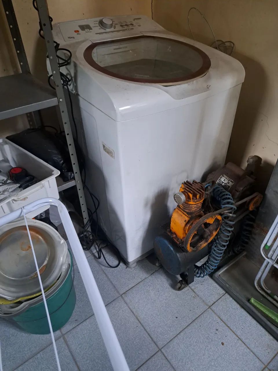Maquina de lavar 15kg brastemp funcinando - Foto 2