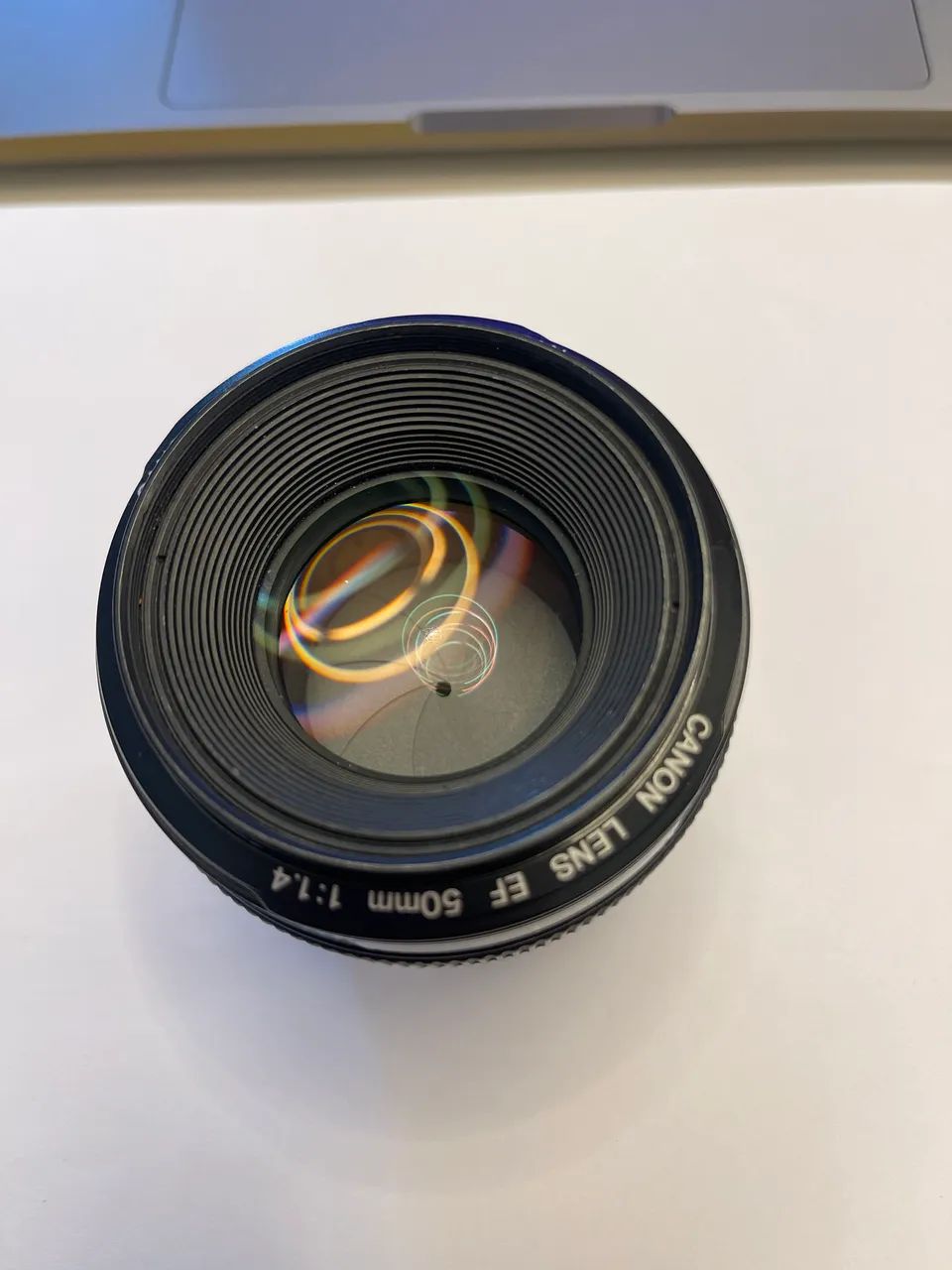 Lente Cânon 50 mm 1.4 - usada  - Foto 3