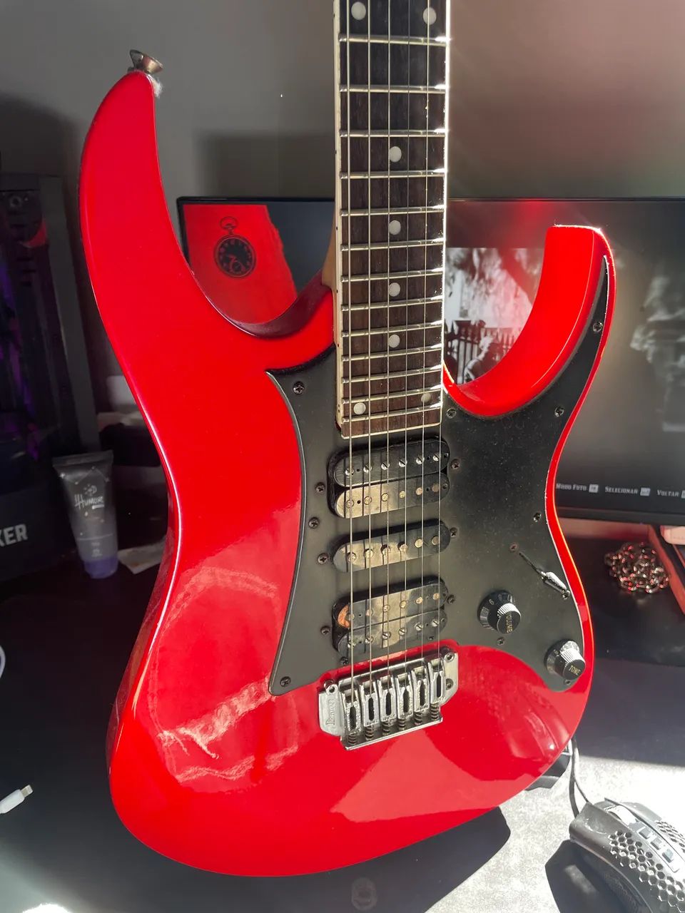 Guitarra Ibanez Vermelha 