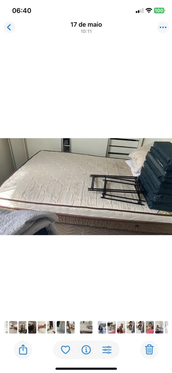 Cama box casal