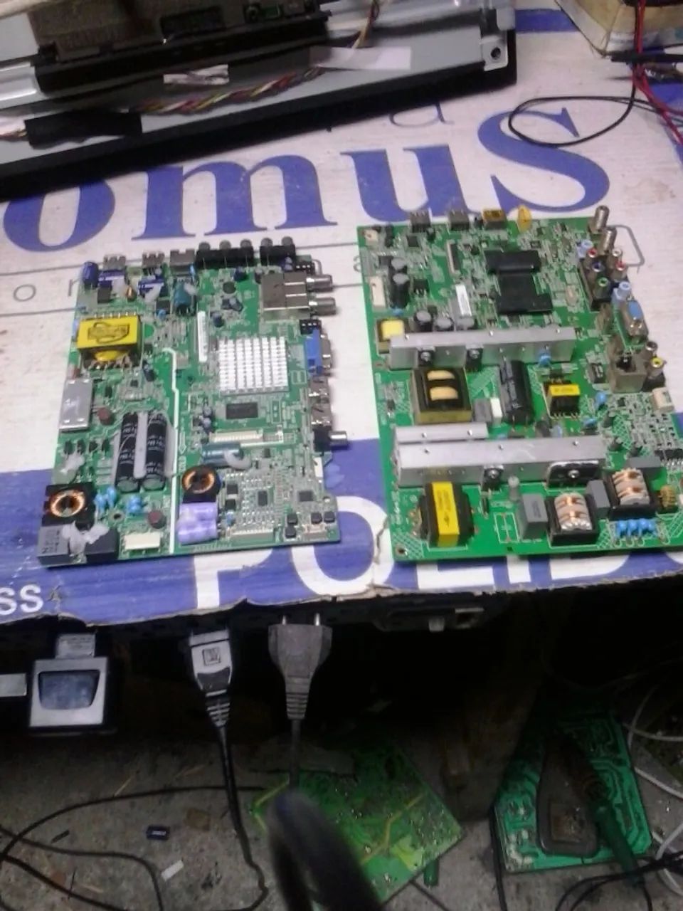Placas para tvs lcd , led e aclílicos  de  43 ,49. 50, e 55  polegadas vendas . - Foto 4