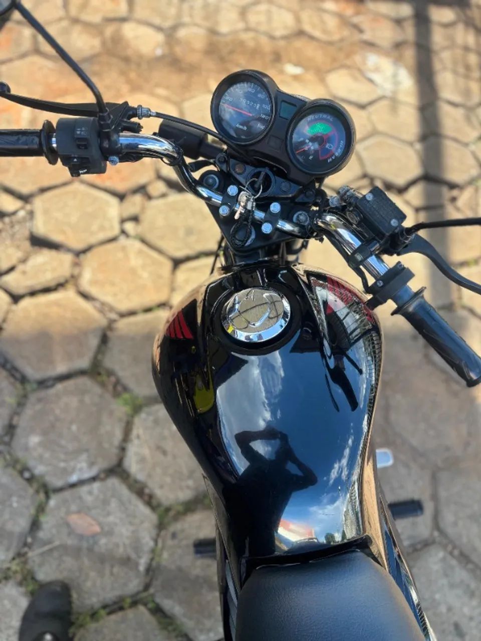 Moto top com partida elétrica e  freios   a disco  - Foto 4