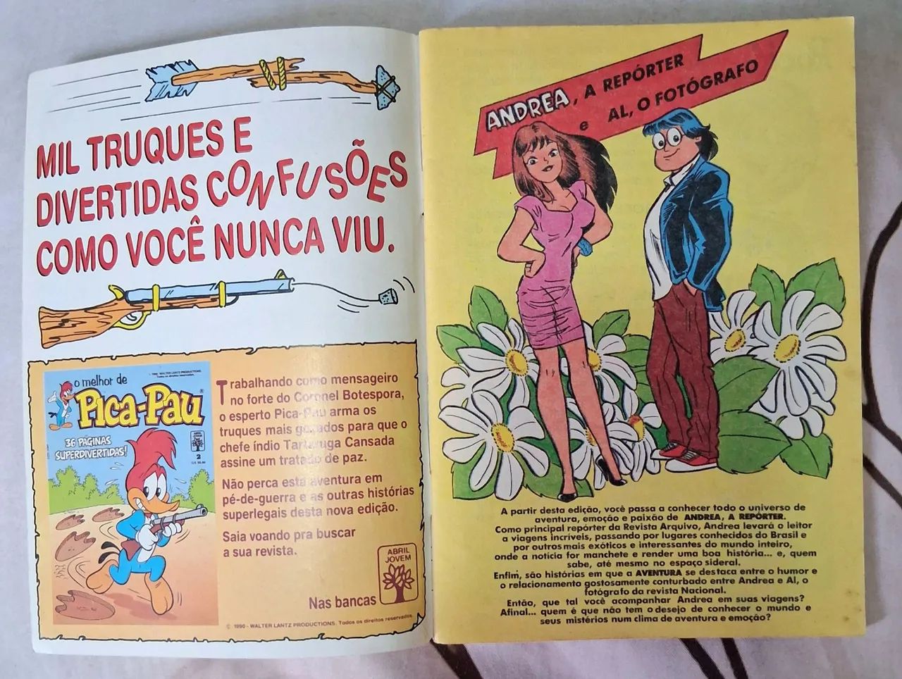 Andrea repórter ( raridade) - Foto 2