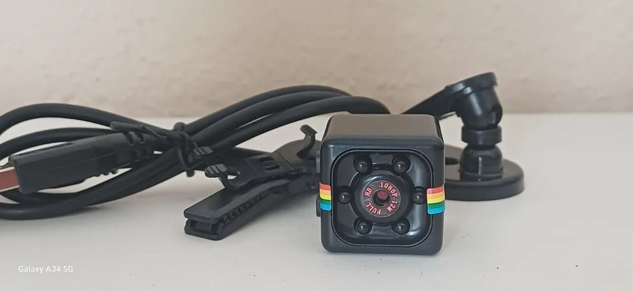 Mini Câmera Espiã e Esporte 