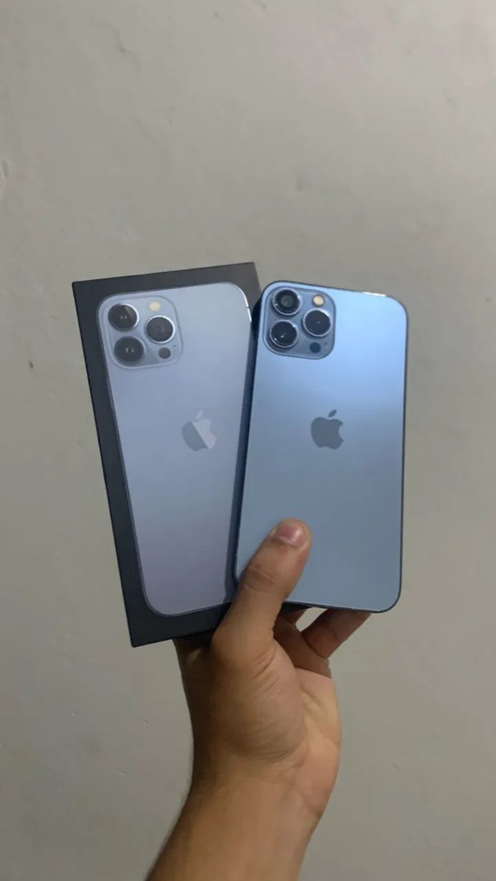 iPhone 13 Pro Max na caixa 