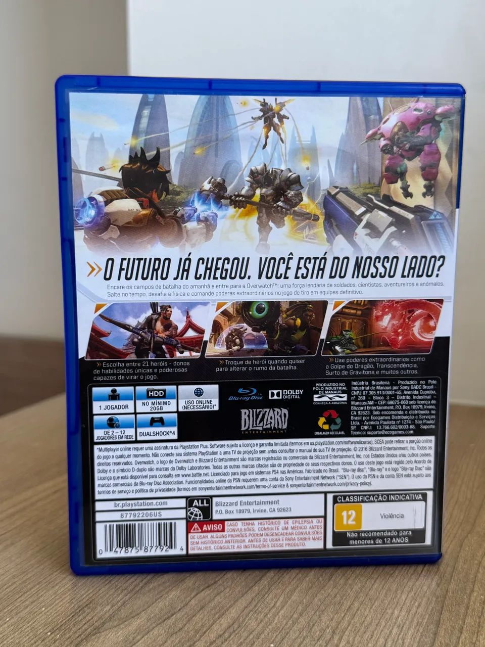 OVERWATCH - PS4 - Jogos de Vídeo Game - Boa Viagem, Recife