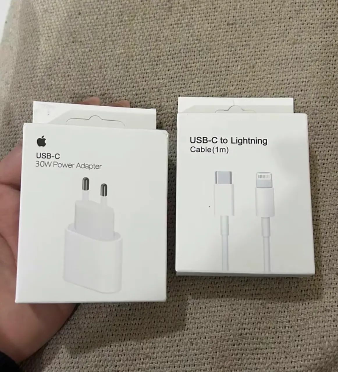 Carregador iphone tipo c original