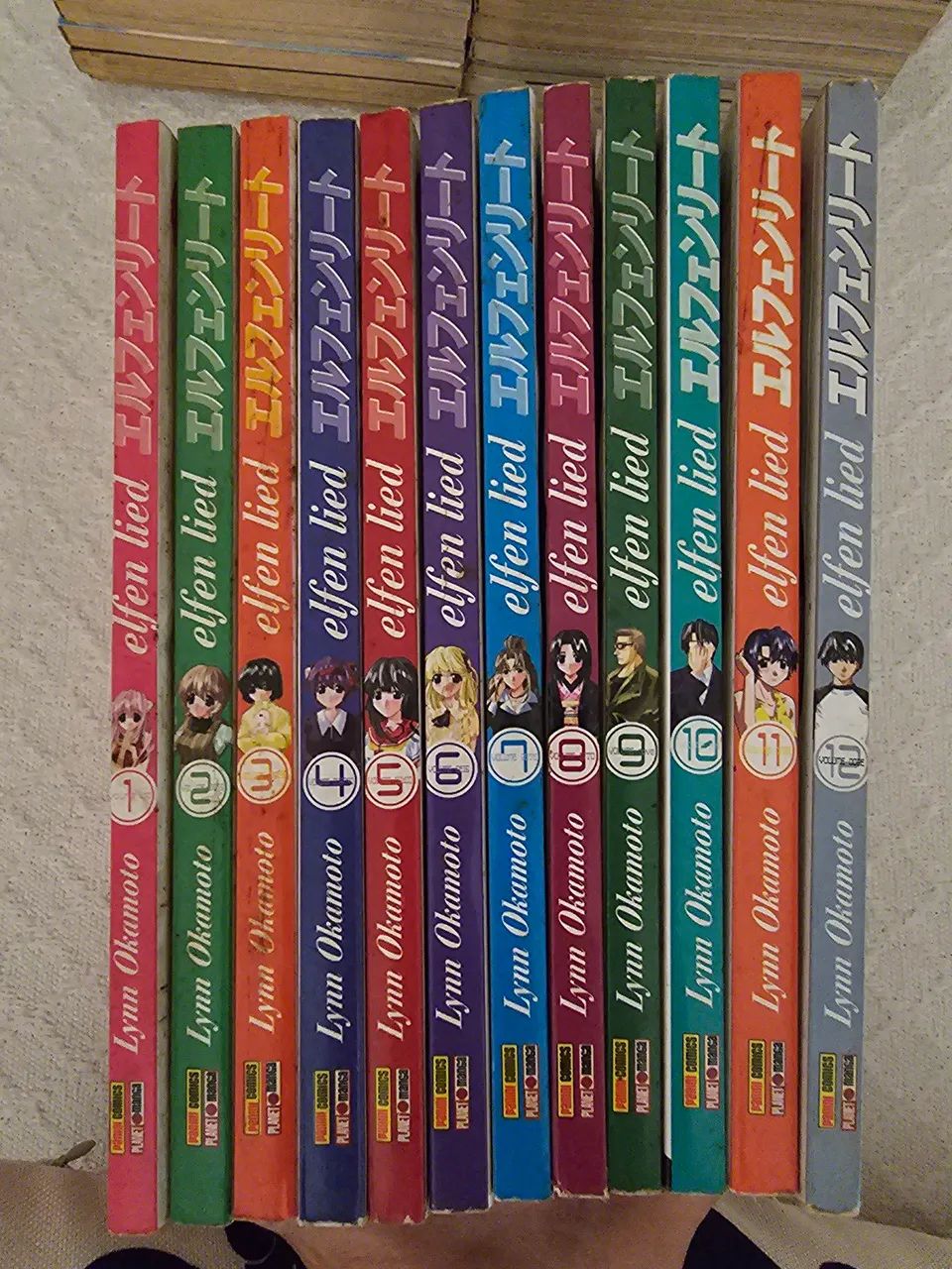 Elfen Lied 1 ao 12 Completo (Panini)