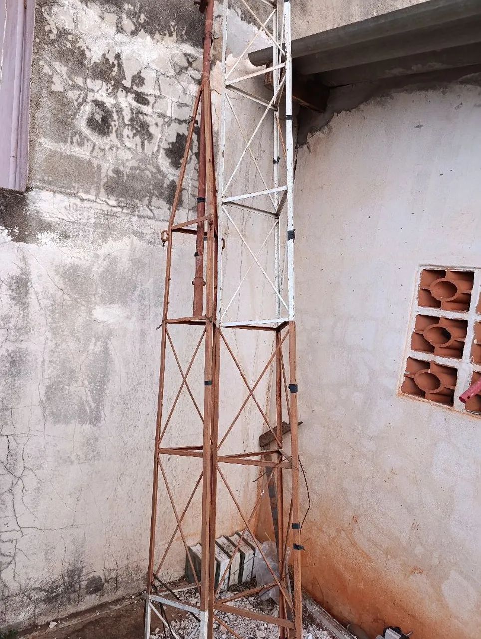 Torre de Antena para rádio px rádio amador internet e outros - Foto 6