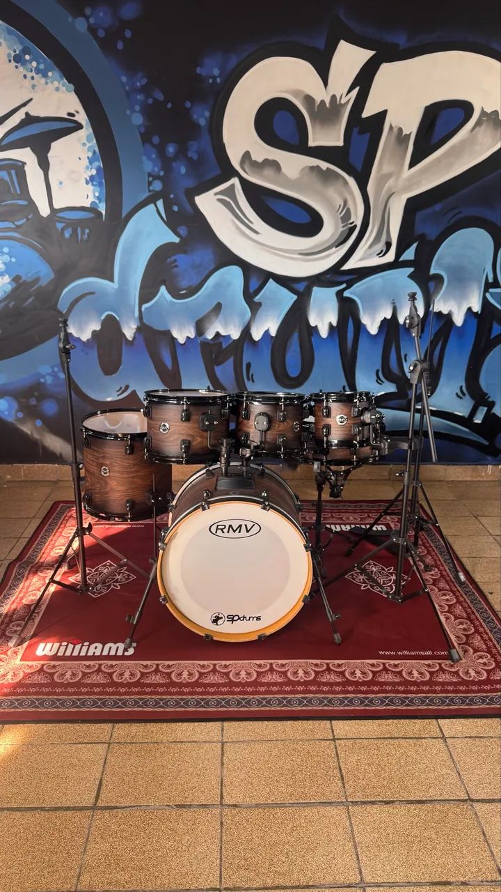 Bateria Rmv Cross 3 Tons Bumbo 20 Polegadas Completa Com Ferragens  - Foto 3
