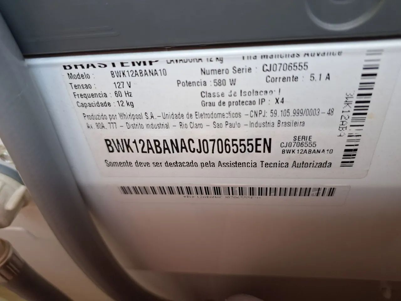 Lavadora Brastemp 12kg Kit mecanismo jogo de câmes e polia - Foto 6