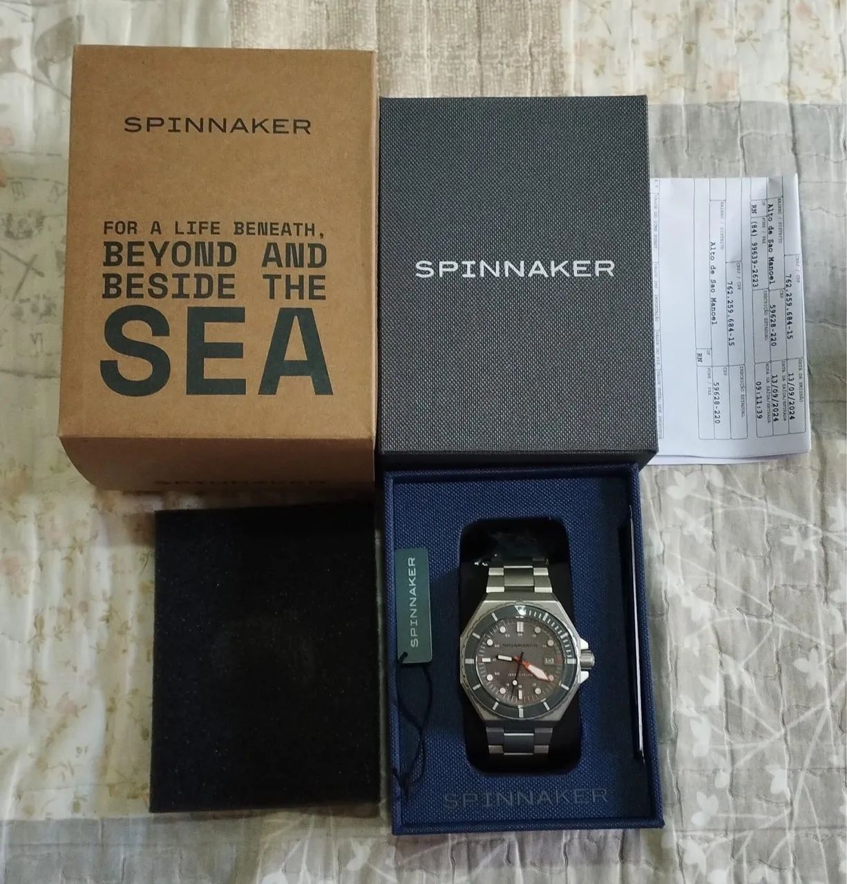 Relógio Automático Spinnaker Original 300m - Estilo Diver Premium - Foto 2