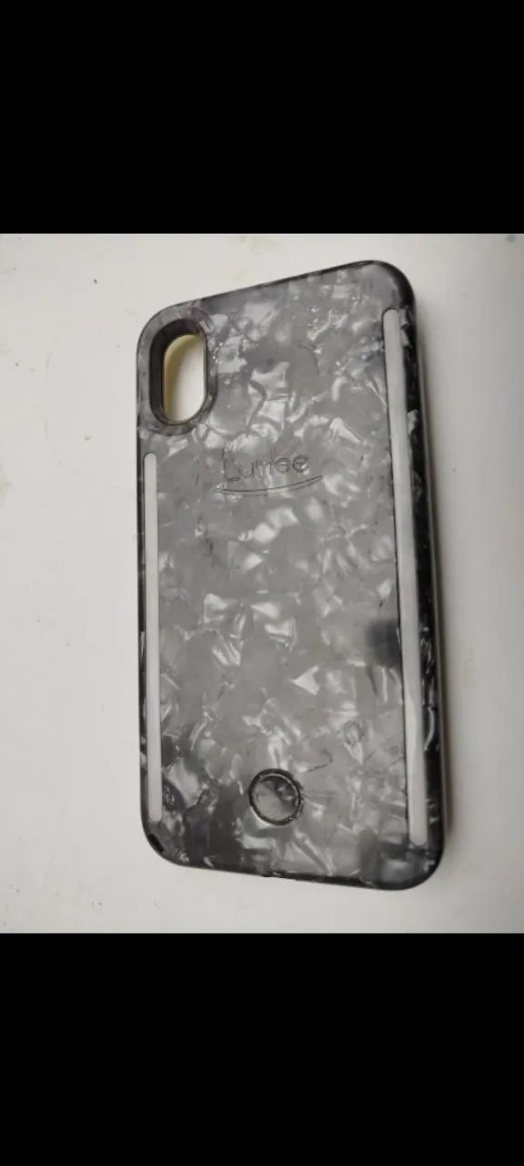 Kit capas Lumee rígida iluminada iPhone X - Foto 2