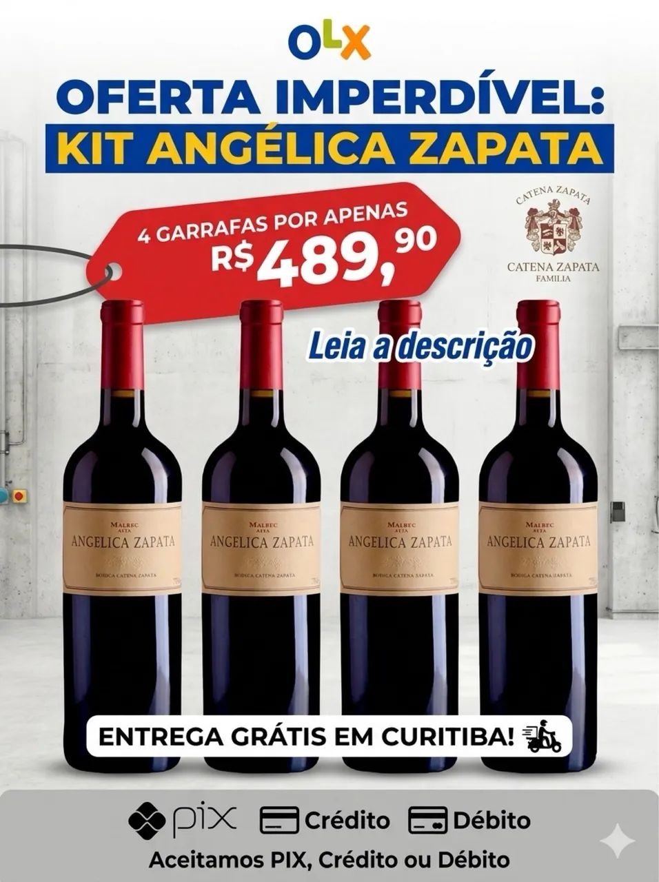 VINHOS ARGENTINOS - LEIA A DESCRIÇÃO  - Foto 2