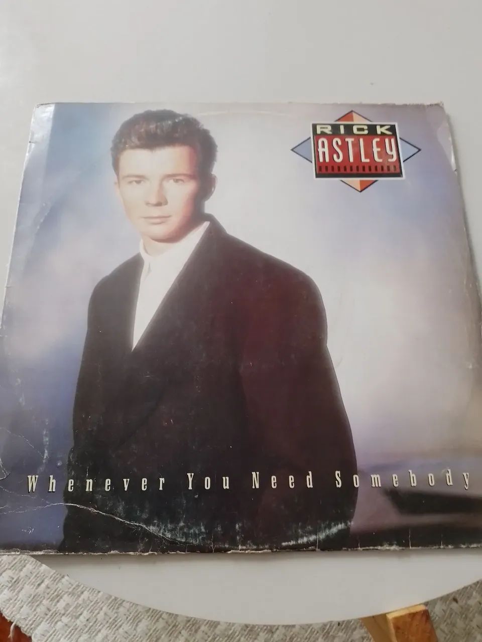 Vinil "Rick Astley -Whenever You Nerd Somebody"