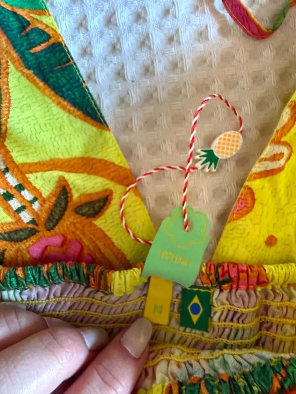 Cropped FARM Original Estampado Tam. M - Foto 2