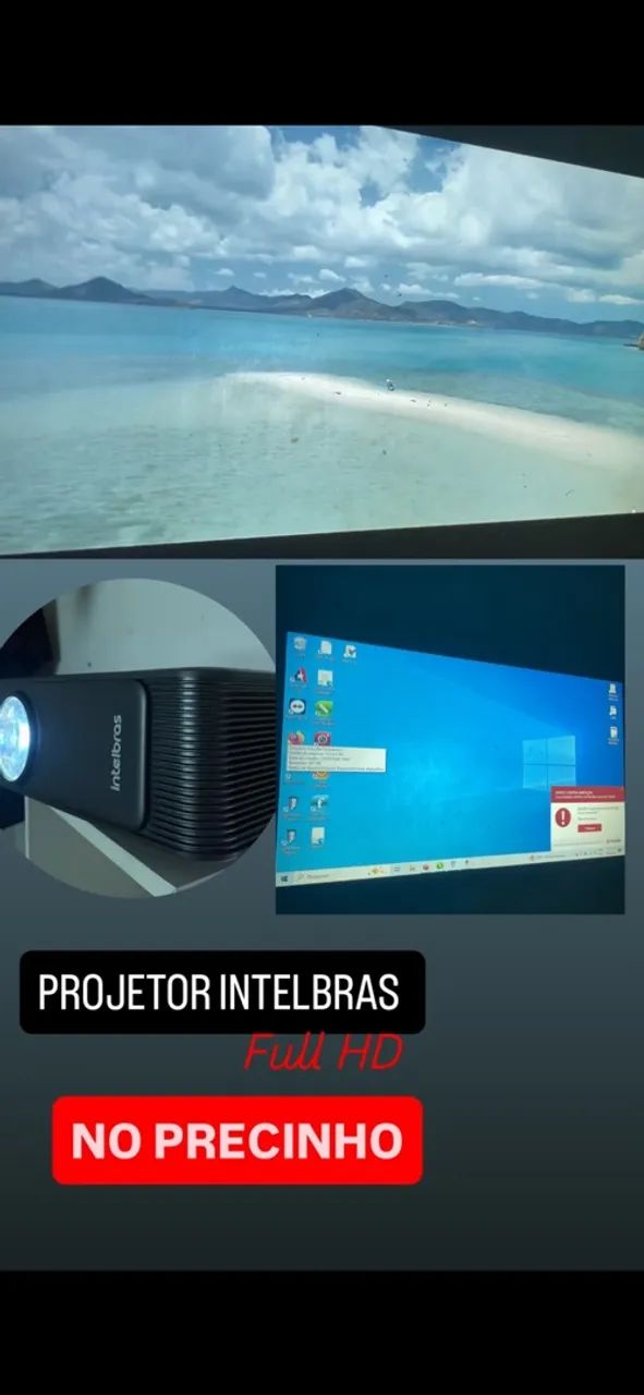 Projetor intelbras 