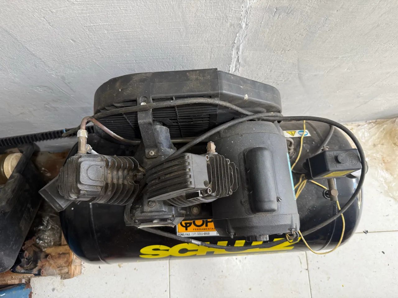Compressor, esmeril e torno no precinho  - Foto 2