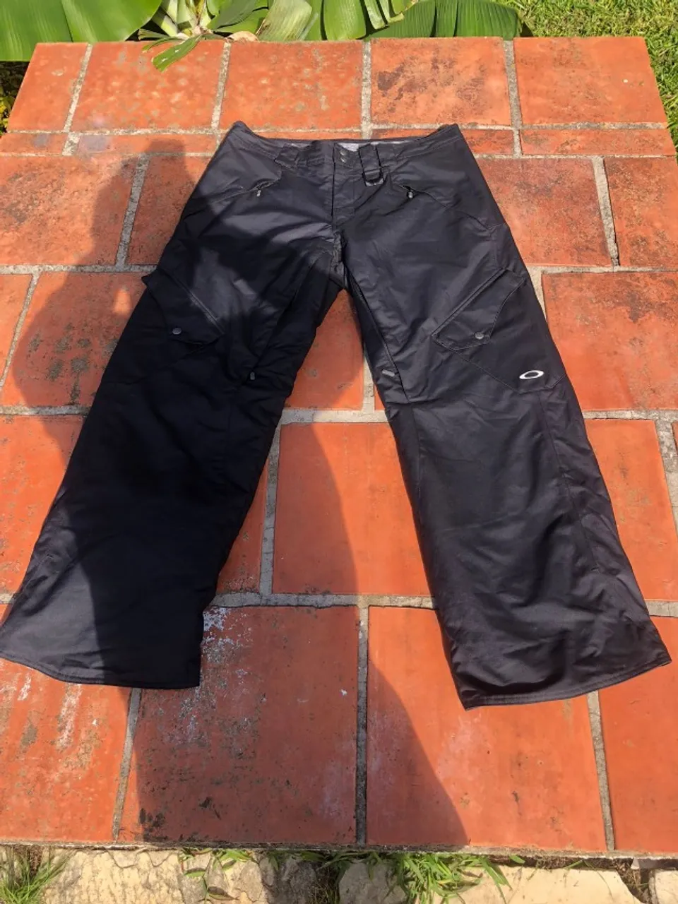 パンツ oakley 00s 90s wide straight chino pants Oakley Snow Pants Xadrez Vintage Y2K Technical Wear - Roupas