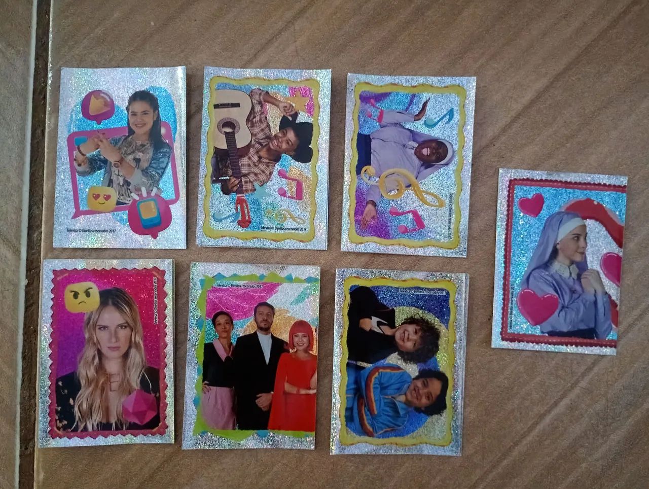 Figurinhas do Álbum da novela CARINHA de anjo  - Foto 4