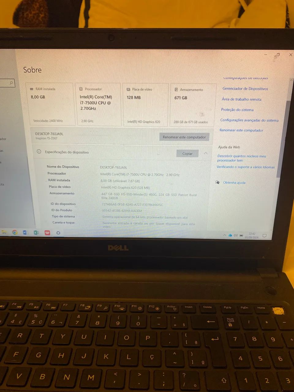 Notebook Dell - Foto 3