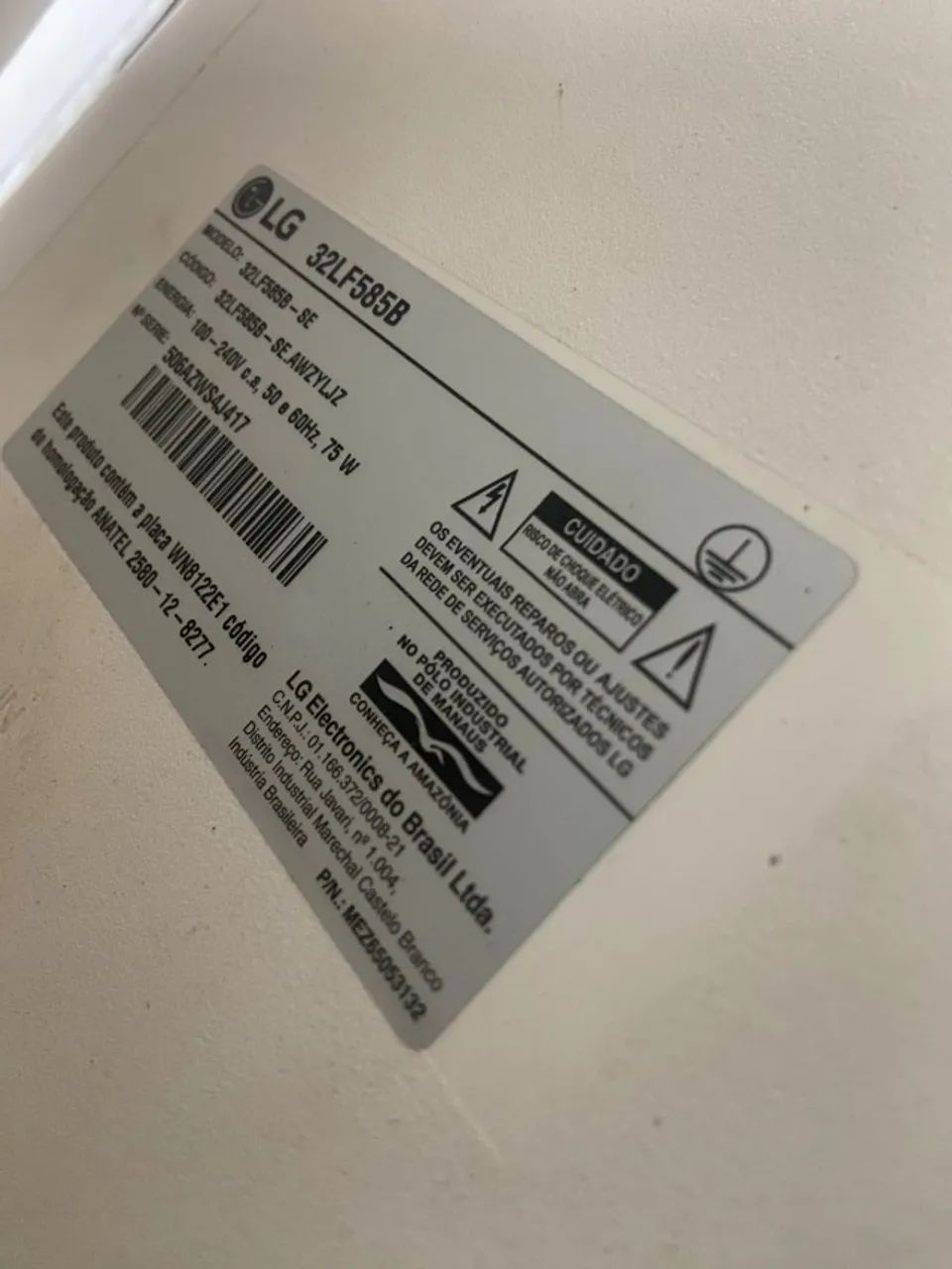 Smart TV LG 32" Prata (Modelo 32LF585B) - Com Acessórios  - Foto 4