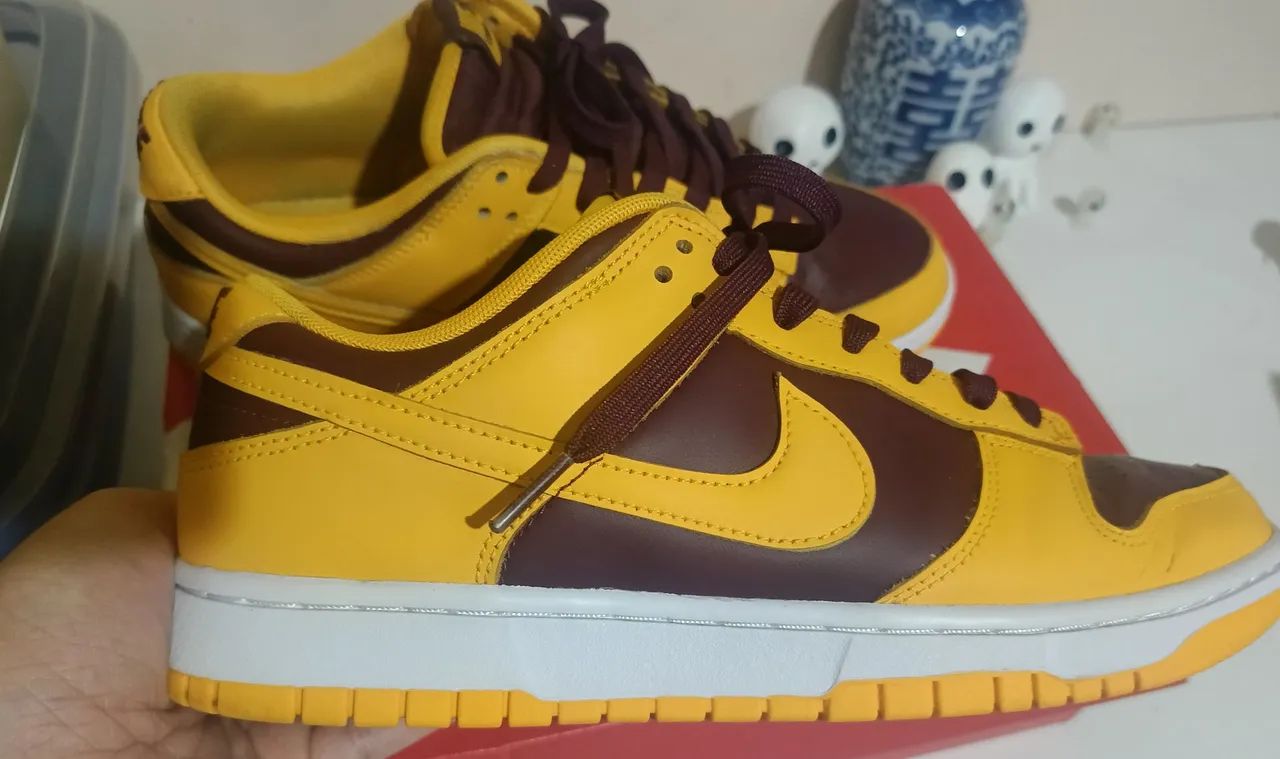Tênis Nike Dunk Low Vermelho Arizona State - Foto 5