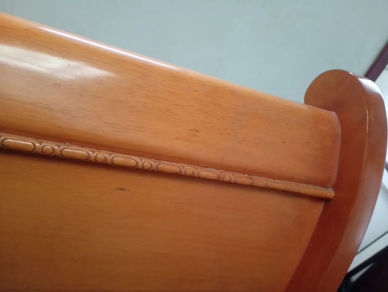 Cabeceira para cama queen em madeira  - Foto 4