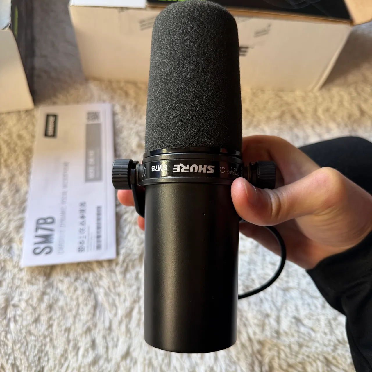 shure sm7b