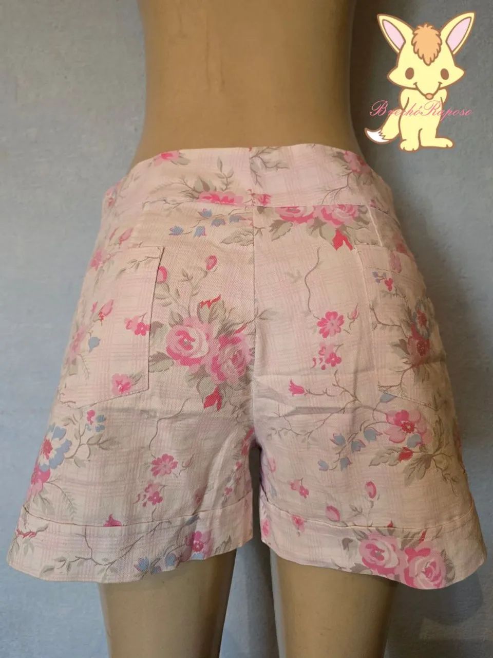Shorts floral vintage  - Foto 2
