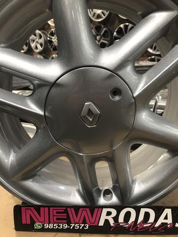 Rodas Renault Aro 15 Semi Novas - Foto 2