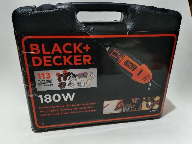 Kit Micro Retifica com 110 peças Black & Decker - RT18KA-BR - Foto 5