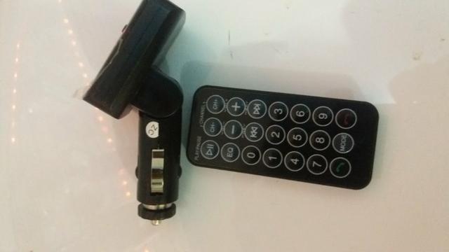 Transmissor Audio Btmp3 Wireles Fm Modulator 5em1 12 24volts