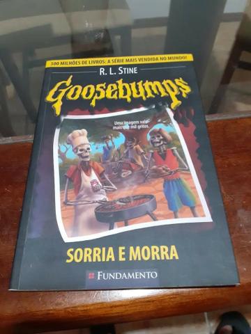 Livro goosebumps, novo!
