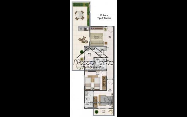 Lançamento Apartamento no Caiçara em Praia Grande - Foto 3