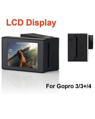 LCD BacPac Mostrar Visualizador de Monitor de tela traseira para GoPro Hero 4/3 + 3