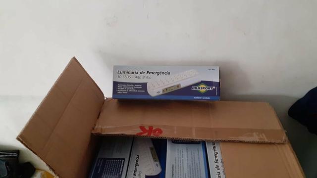 Luminárias de emergência
