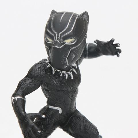 Boneco Pantera Negra 10cm + Brinde - Pronta Entrega!!! - Foto 5