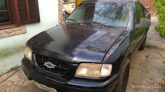 S10 2000, gasolina GNV, funcionando motor muito novo